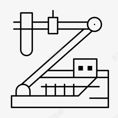 自动减生物学自动化化学图标图标