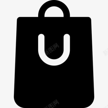 购物袋网络星期一20装满图标图标
