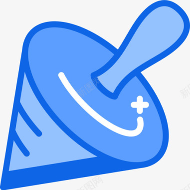 纺纱上衣婴儿75蓝色图标图标