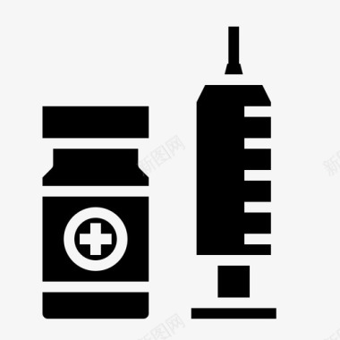 打疫苗疫苗药房39填充图标图标