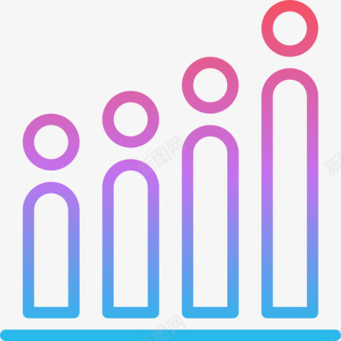 计划图表数据图表和图表5梯度图标图标