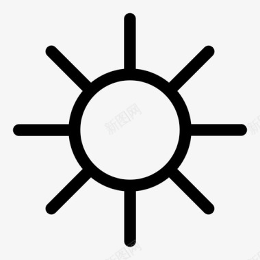 天气图标集1阳光天气图标集图标