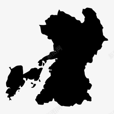 熊本日本日本都道府图标图标