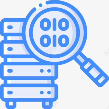 服务图标服务器datascience14蓝色图标图标