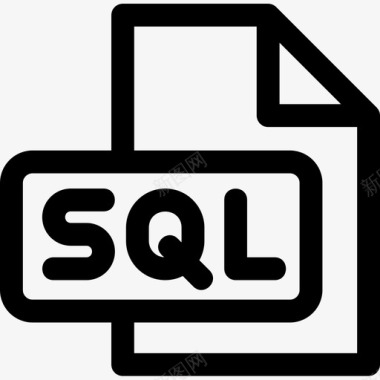 SQL图标_SQLicon_SQL矢量图标_88ICON