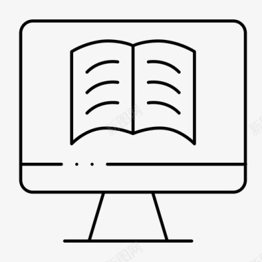 计算机计算机书籍技术图标图标