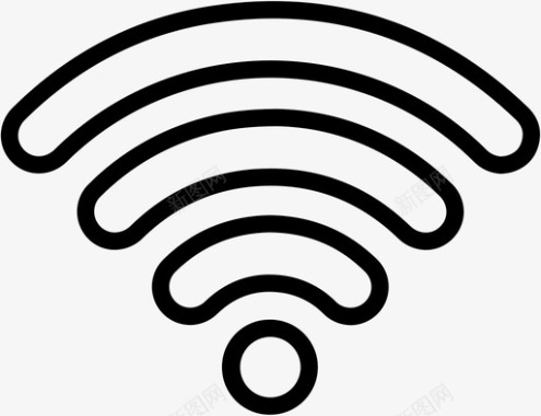 wifi信号互联网物联网图标图标