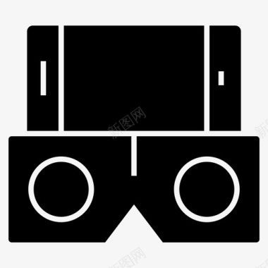 火焰小图标虚拟现实小工具耳机图标图标