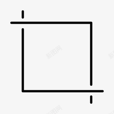 裁剪切割遮罩图标图标