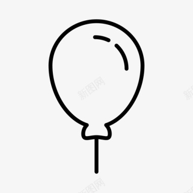 气球游乐园嘉年华图标图标