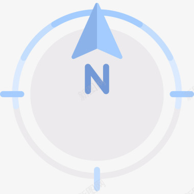 北极南极罗盘北极15平直图标图标
