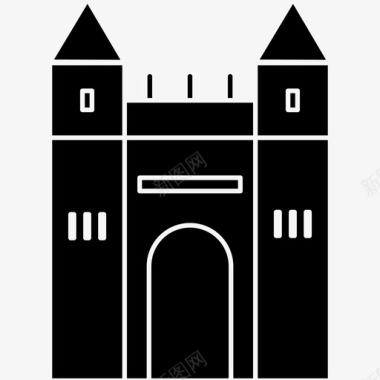 城堡要塞王国图标图标