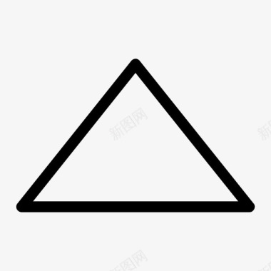 三面体三角形上图标图标