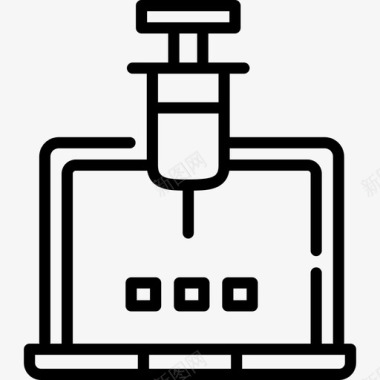 注射器图片注射器网络犯罪21直系图标图标