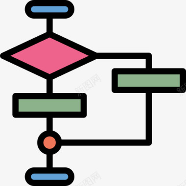 组织机构图表图表图表和图表4线颜色图标图标