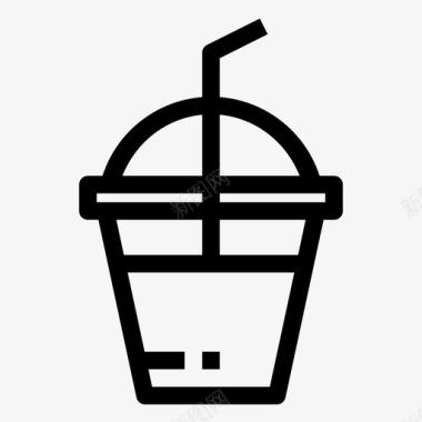 饮料食物冰块图标图标