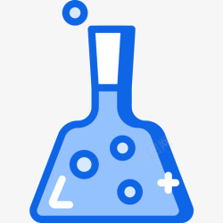 药剂科药剂科学82蓝色图标高清图片