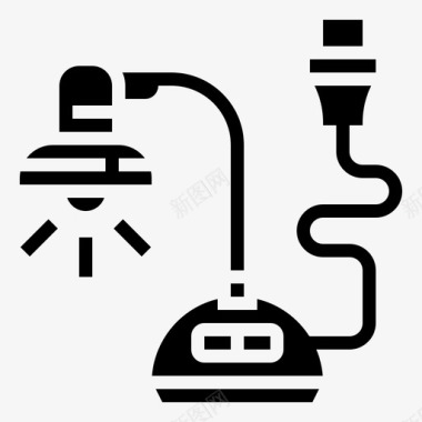 计算机鼠标灯计算机技术12字形图标图标