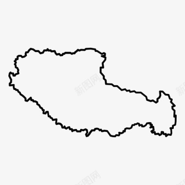 西藏自治区中国省中国各省图标图标