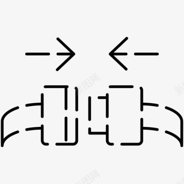 飞机ico系好安全带飞机安全安全带图标图标