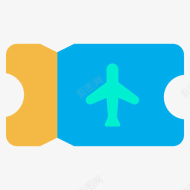 飞机票89机场平的图标图标