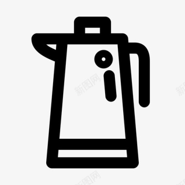 洒水壶水壶早餐咖啡图标图标