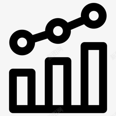 矢量制作图表增加分析条形图图标图标