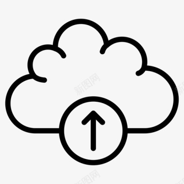 云服务器上传云数据库服务器图标图标