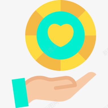 金额筹码扑克筹码43号赌场单位图标图标