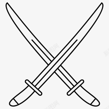 剑日本人武器图标图标