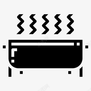烧烤架电器厨房图标图标