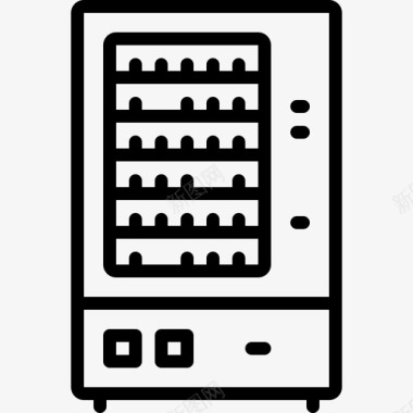 男科技术标志自动售货机商品技术图标图标