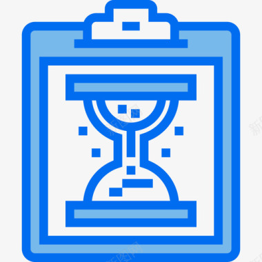 纯净蓝色报告19号文件蓝色图标图标