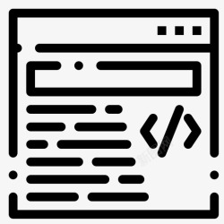 网页设计代码网页代码图标高清图片