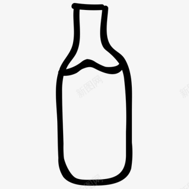 水瓶清水饮料图标图标