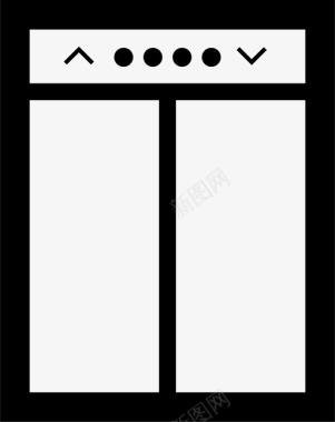 电梯门下图标图标