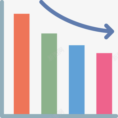 条形条形图图表和图表3扁平图标图标