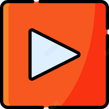 社交软件介绍Youtube徽标社交媒体徽标linecolorlinealcolor图标图标
