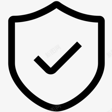 公共标识安全账户安全图标