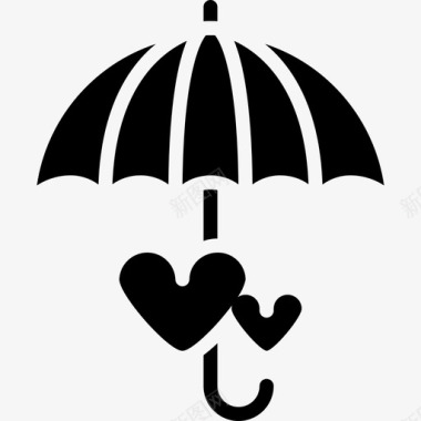 伞浪漫34雕文图标图标