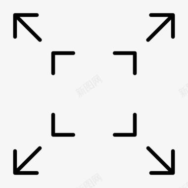 展开大调整大小图标图标