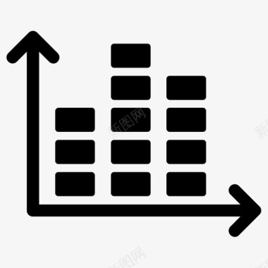 矢量制作图表数据数据库洞察图标图标