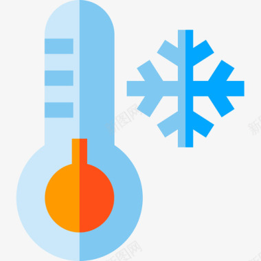 寒冷冬季运动5平坦图标图标