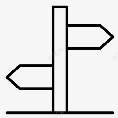 方向指示标牌素材方向标牌物流图标图标
