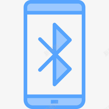 蓝色手机智能手机移动28蓝色图标图标