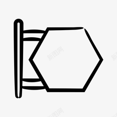 装饰画广告招牌广告牌路标标牌图标图标