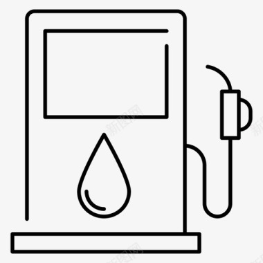 气泵燃料气泵喷嘴图标图标