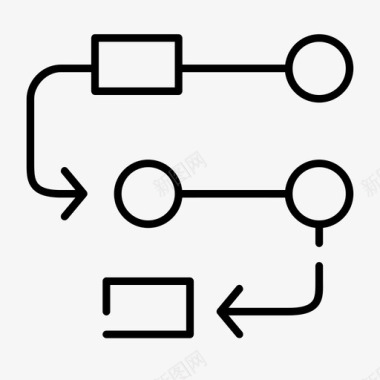 制作图纸流程图工程制作图标图标