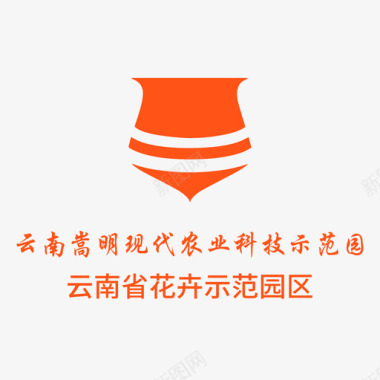 矢量LOGO圆环标识设计嵩明logo图标