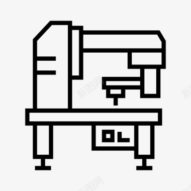 机器人电路板机械工业制造图标图标